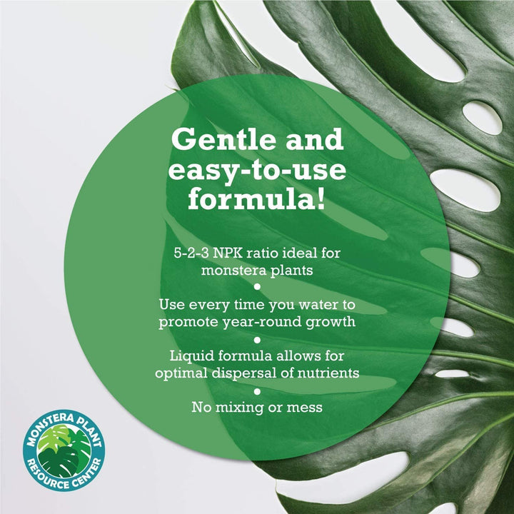 Monstera Plant Food – Enriched, Bioavailable Liquid Fertilizer | 8 oz