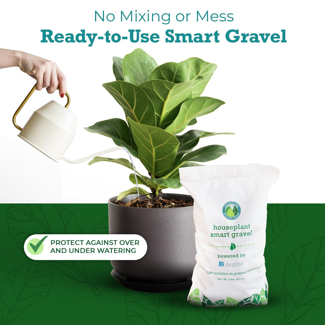 Smart Gravel Drainage Rocks for Potted Plants — Eco-Friendly Overwatering Solution | 2 lbs