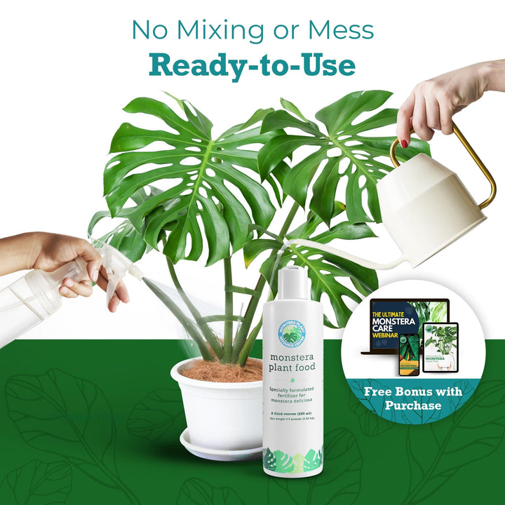 Monstera Plant Food – Enriched, Bioavailable Liquid Fertilizer | 8 oz
