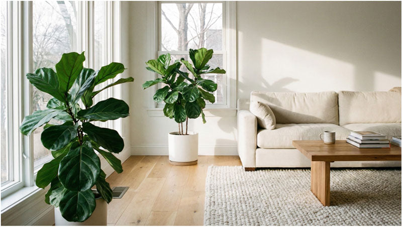 Easy Winter Tips for Fiddle Leaf Fig Plant Care