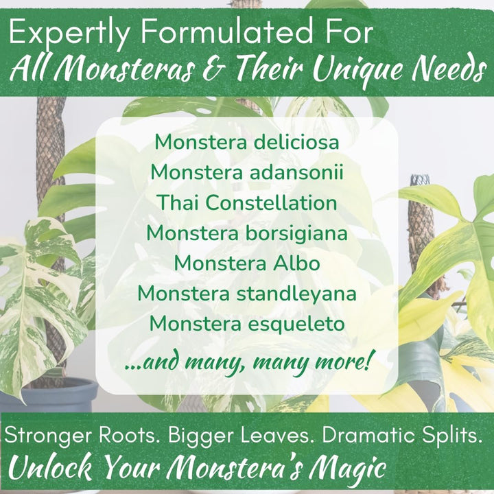 Monstera Plant Food – Enriched, Bioavailable Liquid Fertilizer | 8 oz