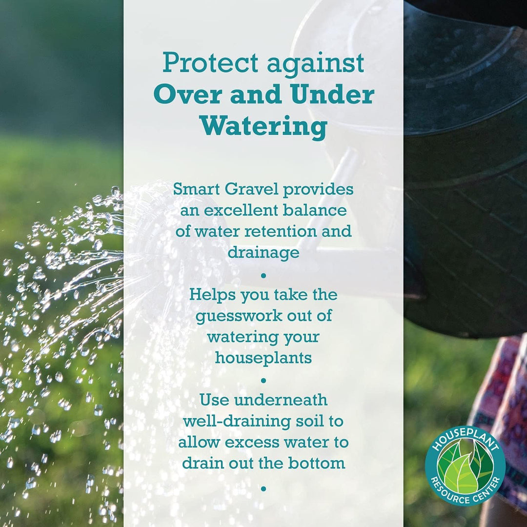 Smart Gravel Drainage Rocks for Potted Plants — Eco-Friendly Overwatering Solution | 2 lbs