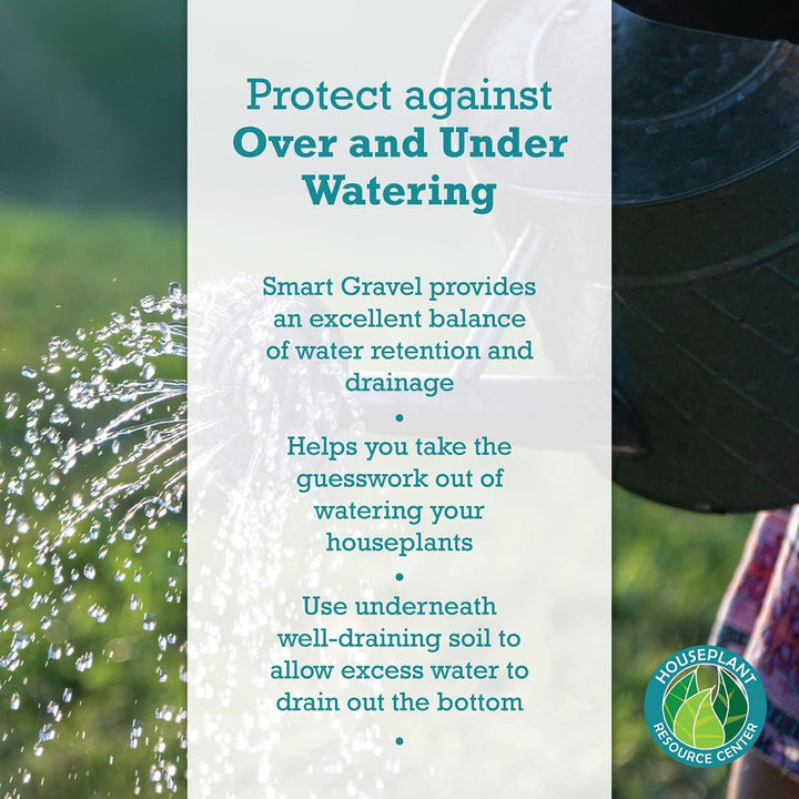 Smart Gravel Drainage Rocks for Potted Plants — Eco-Friendly Overwatering Solution | 2 lbs