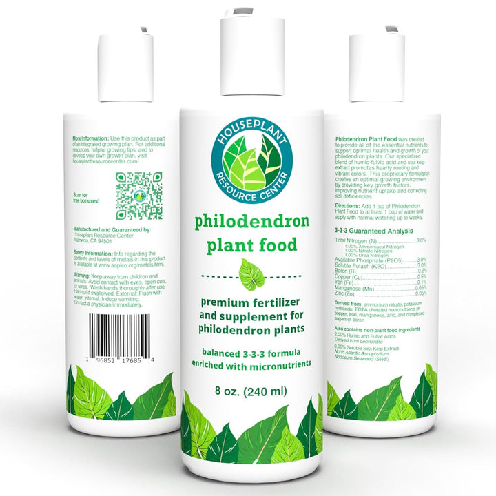Philodendron Plant Food – Enriched, Bioavailable Liquid Fertilizer | 8 oz