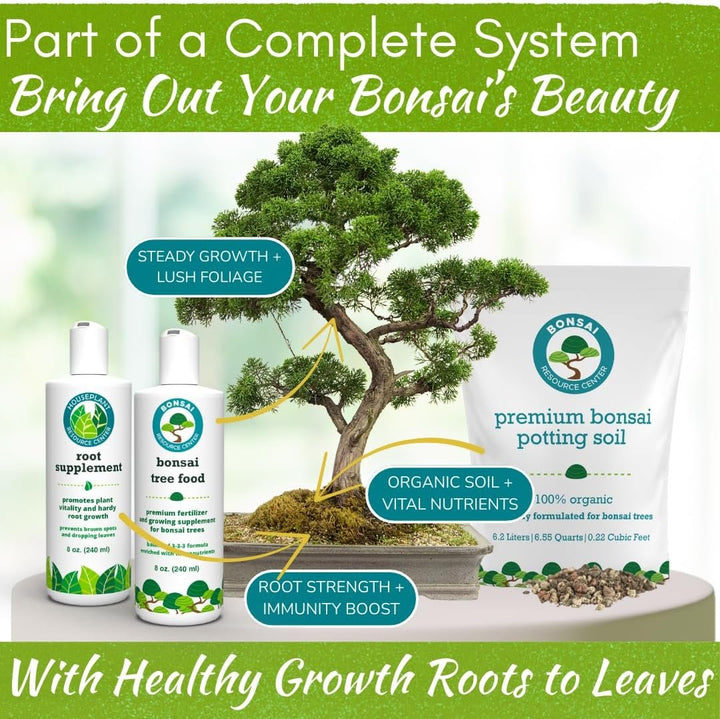 Bonsai Tree Food – Enriched, Bioavailable Liquid Fertilizer | 8 oz