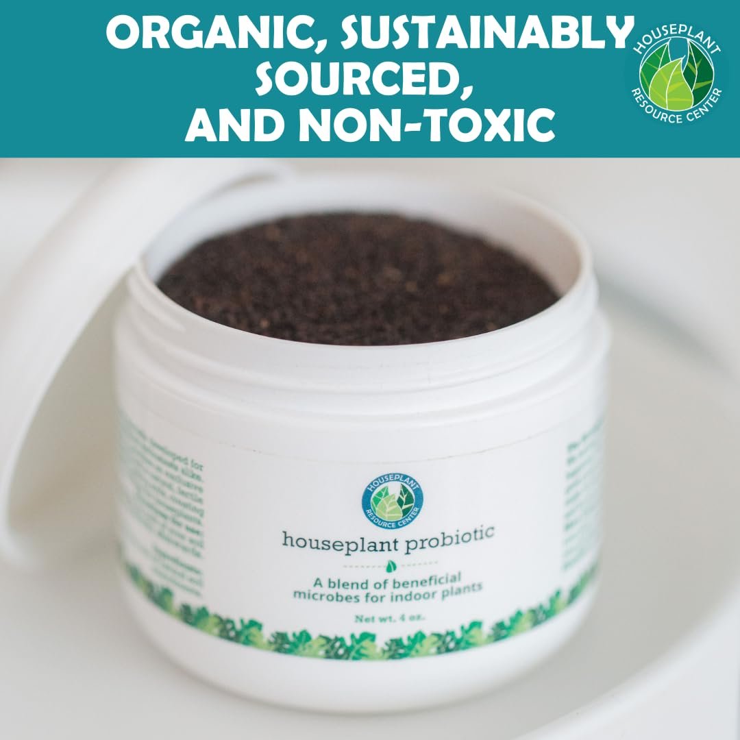 Organic Houseplant Probiotic Powder & Soil Conditioner | 4 oz
