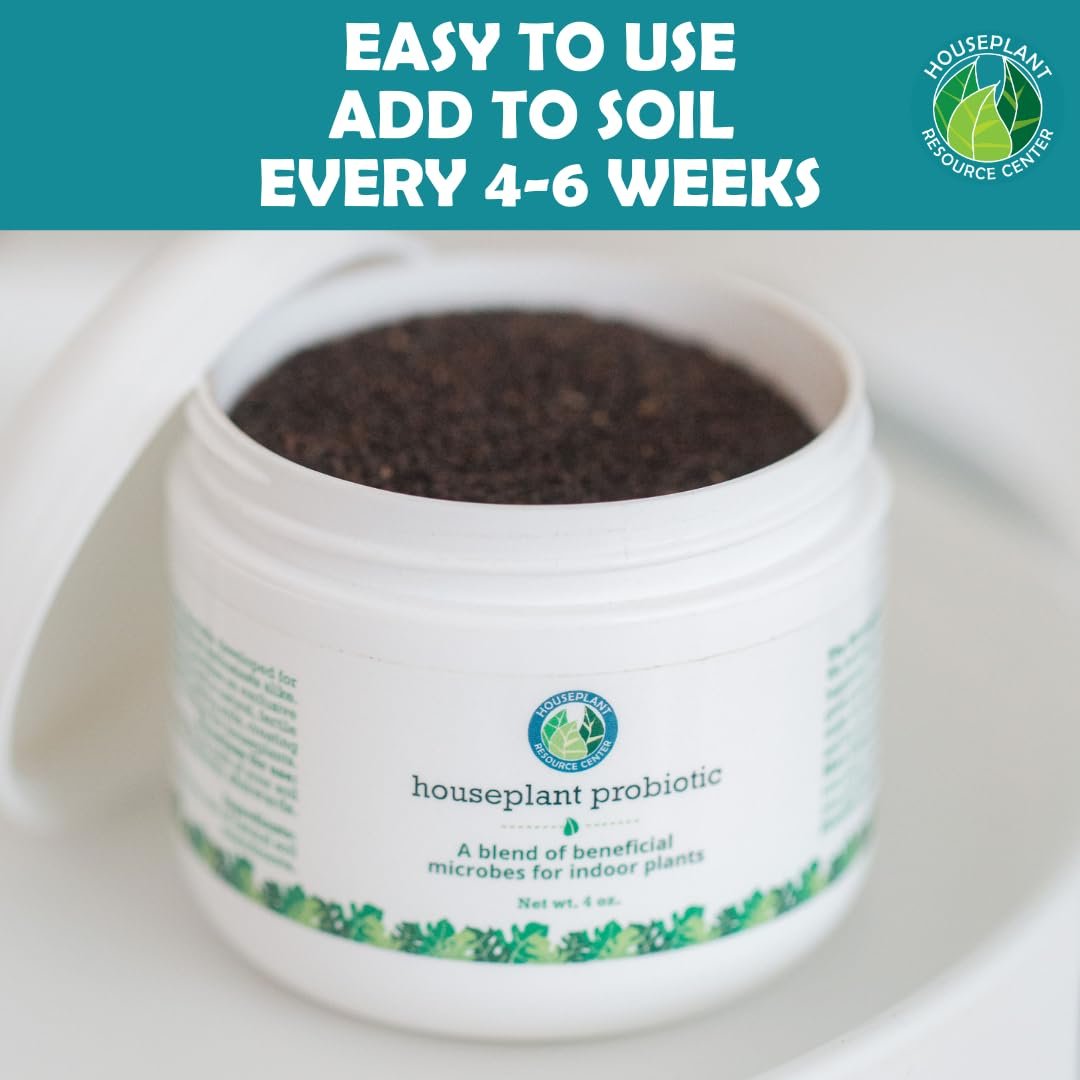 Organic Houseplant Probiotic Powder & Soil Conditioner | 4 oz