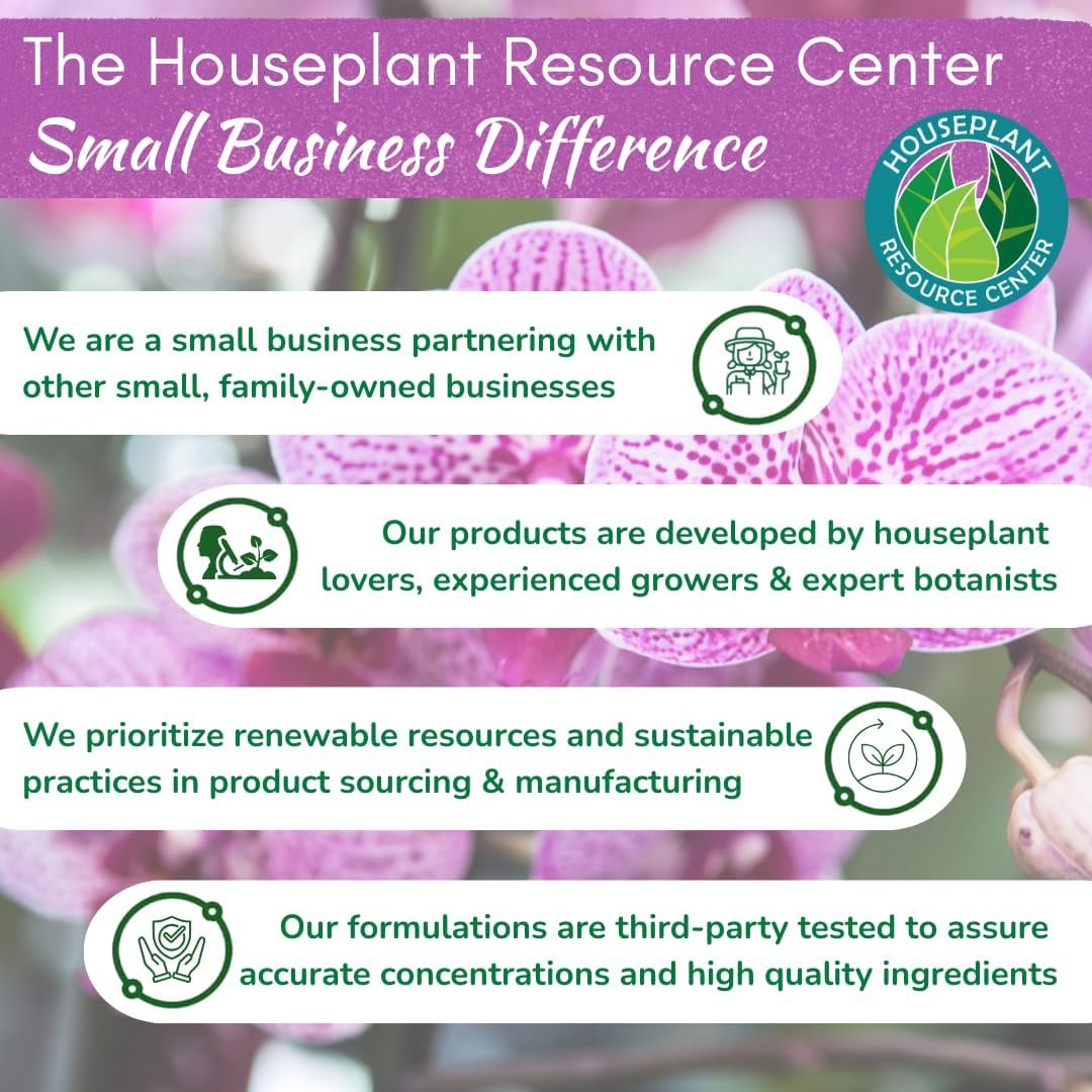 100% Organic Orchid Soil Mix — Nutrient-Rich, Well-Draining Living Soil Blend | 2.4 Quarts