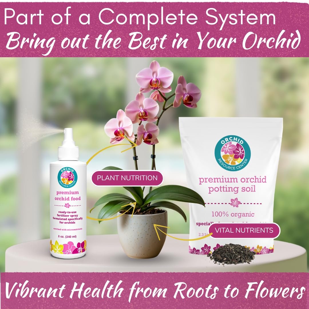 Orchid Food Spray – Enriched, Bioavailable Fertilizer Mist | 8 oz