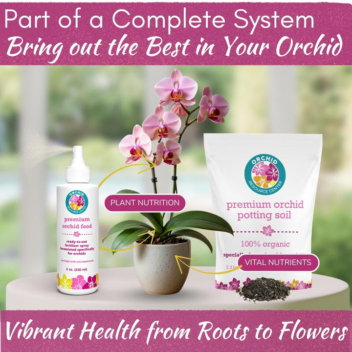 Orchid Food Spray – Enriched, Bioavailable Fertilizer Mist | 8 oz