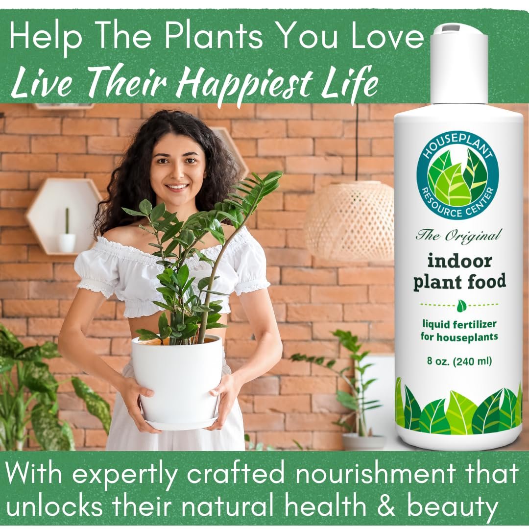 Indoor Plant Food - Versatile, Bioavailable Liquid Fertilizer | 8 oz
