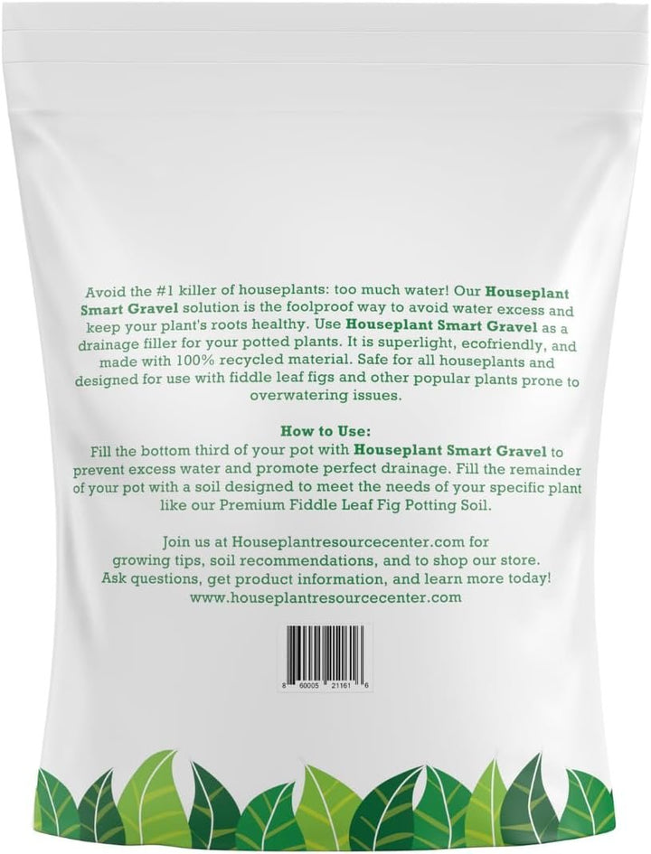 Smart Gravel Drainage Rocks for Potted Plants — Eco-Friendly Overwatering Solution | 2 lbs