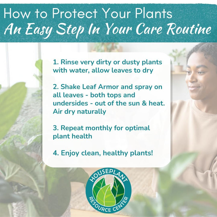 Leaf Armor – Natural Plant Leaf Protectant and Shine Spray | 8 oz