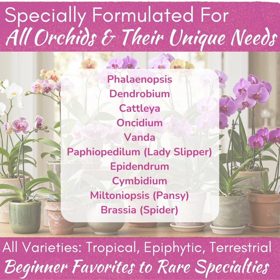 Orchid Food Spray – Enriched, Bioavailable Fertilizer Mist | 8 oz
