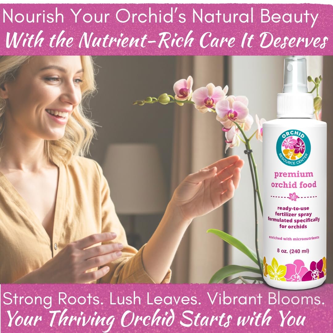 Orchid Food Spray – Enriched, Bioavailable Fertilizer Mist | 8 oz