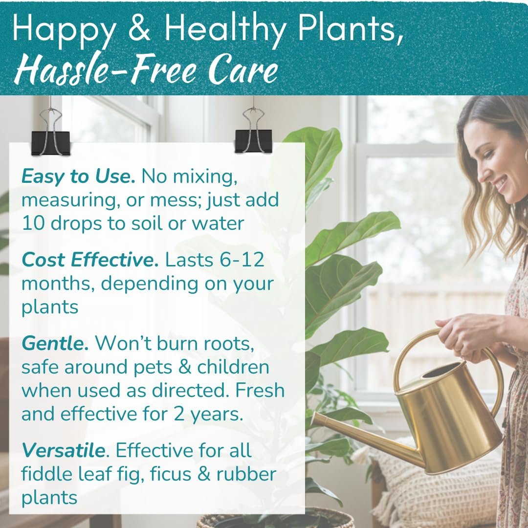 Fiddle Leaf Fig Rescue Drops — Powerful Immunity Boosting Formula | 3.3 oz